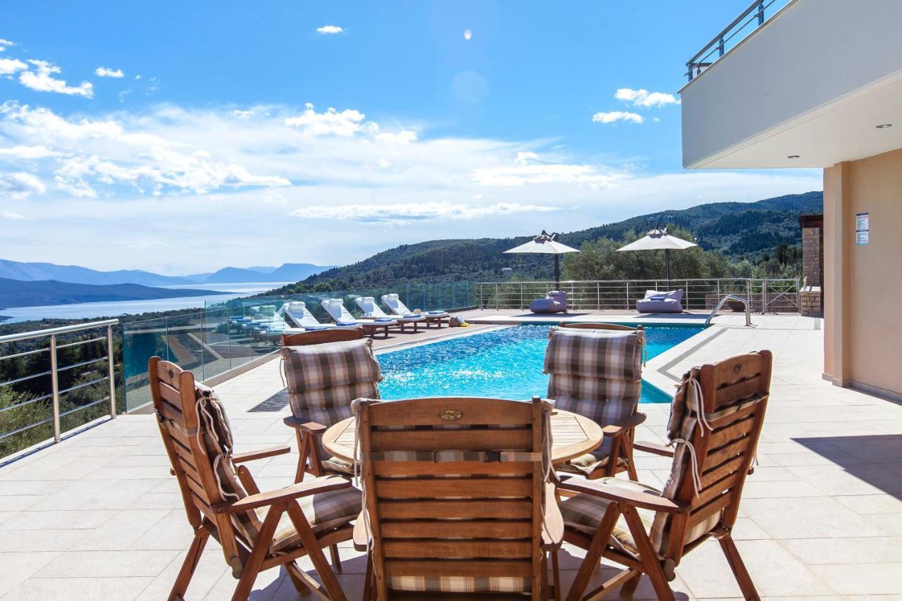 Alivia Lefkas Luxury Villas Apolpaina Zewnętrze zdjęcie